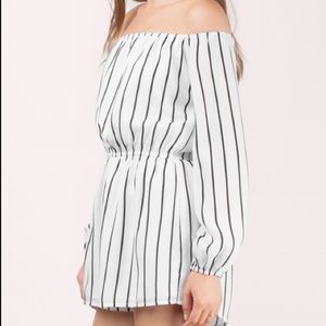 Tobi off the shoulder romper
